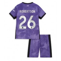 Dětský fotbalový dres Liverpool Andrew Robertson #26 2023-24 Třetí Krátký Rukáv (+ trenýrky)